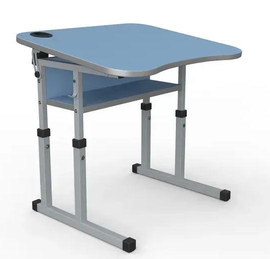 Стіл учнівський №4-7 з регулюванням куту нахилу стільниці 700х585 МФ Вересень